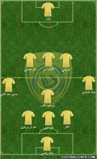 Al-Nassr (KSA) Formation 2011