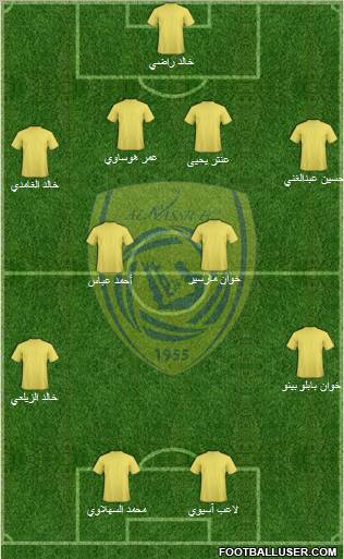 Al-Nassr (KSA) Formation 2011