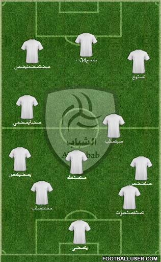 Al-Shabab (KSA) Formation 2011