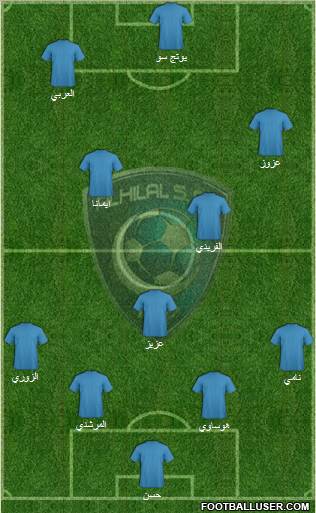 Al-Hilal (KSA) Formation 2011