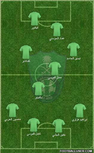 Al-Ahli (KSA) Formation 2011