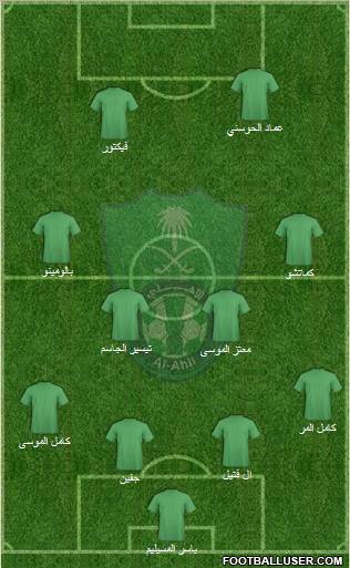 Al-Ahli (KSA) Formation 2011