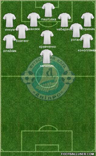 Dnipro Dnipropetrovsk Formation 2011