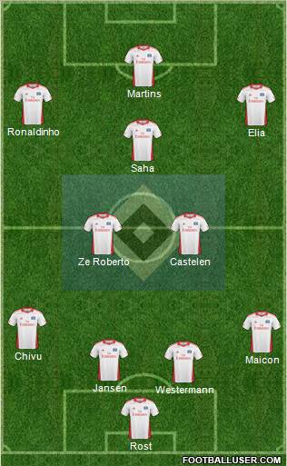 Hamburger SV Formation 2011