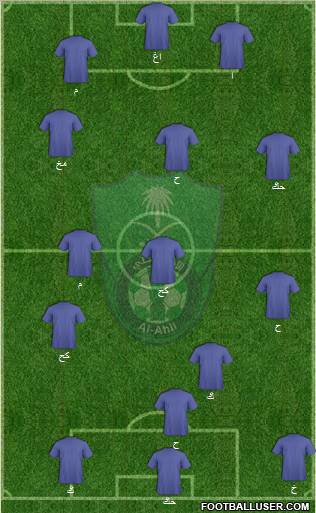 Al-Ahli (KSA) Formation 2011