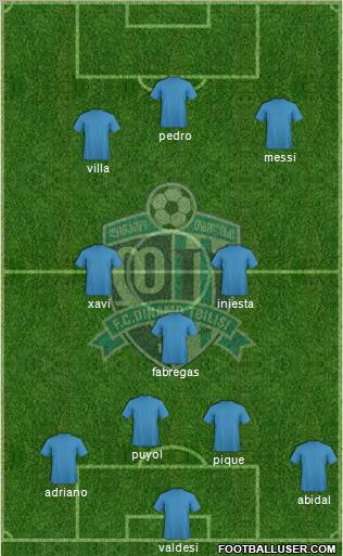 Dinamo Tbilisi Formation 2011