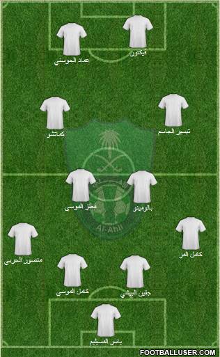 Al-Ahli (KSA) Formation 2011