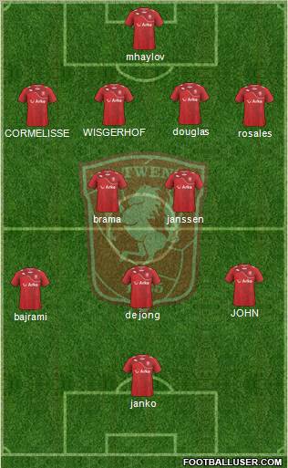 FC Twente Formation 2011