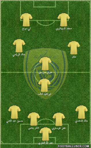 Al-Nassr (KSA) Formation 2011