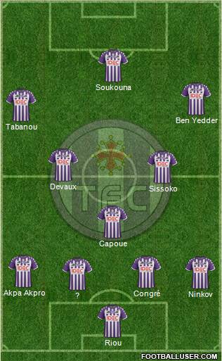 Toulouse Football Club Formation 2011