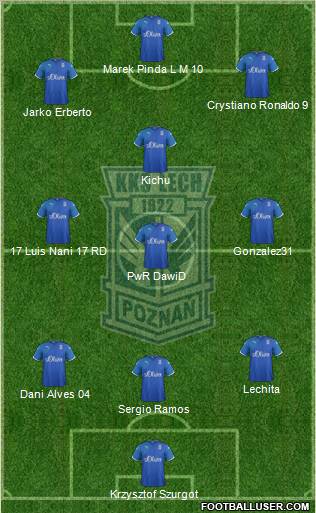 Lech Poznan Formation 2011