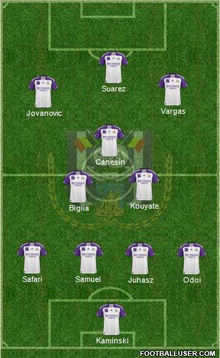 RSC Anderlecht Formation 2011