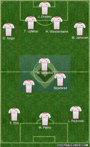 Hamburger SV Formation 2011