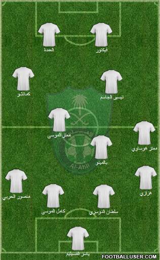 Al-Ahli (KSA) Formation 2011