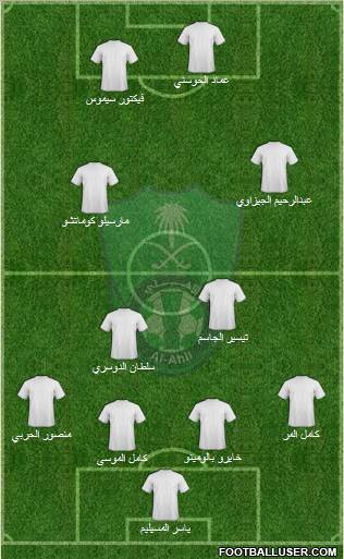 Al-Ahli (KSA) Formation 2011