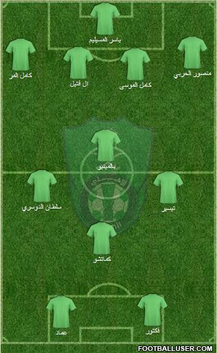 Al-Ahli (KSA) Formation 2011