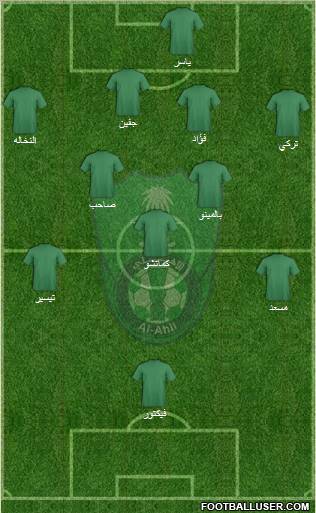 Al-Ahli (KSA) Formation 2011