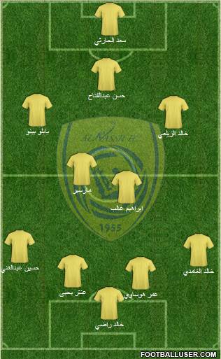 Al-Nassr (KSA) Formation 2011