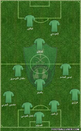 Al-Ahli (KSA) Formation 2011