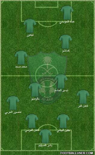 Al-Ahli (KSA) Formation 2011