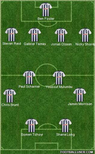 West Bromwich Albion Formation 2011