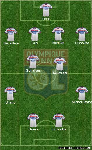 Olympique Lyonnais Formation 2011