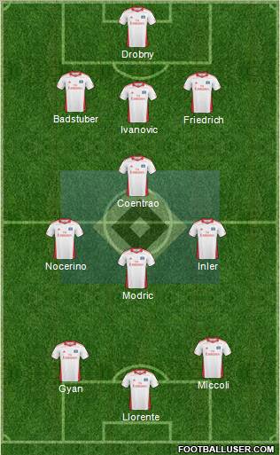 Hamburger SV Formation 2011