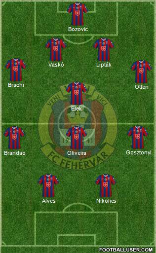 FC Fehérvár Formation 2011