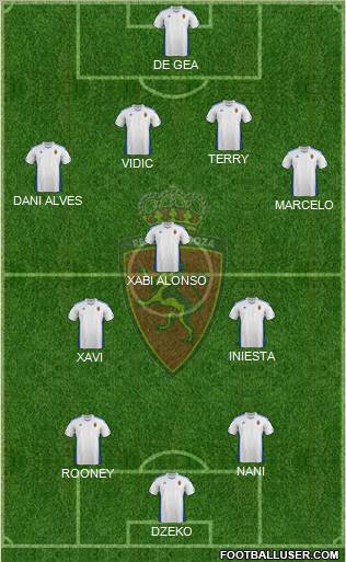 R. Zaragoza S.A.D. Formation 2011