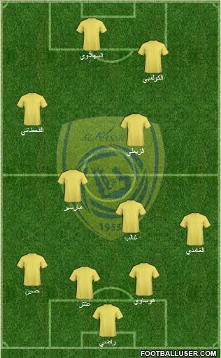 Al-Nassr (KSA) Formation 2011