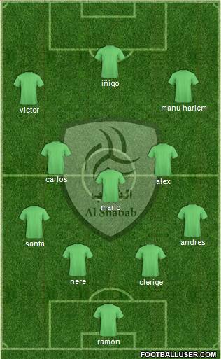 Al-Shabab (KSA) Formation 2011