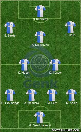 K Racing Club Genk Formation 2011