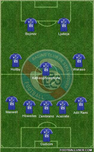 Racing Club de Strasbourg-Football Formation 2011