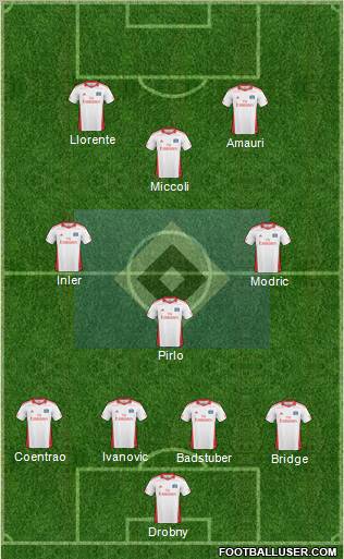 Hamburger SV Formation 2011