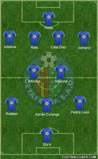 Getafe C.F., S.A.D. Formation 2011