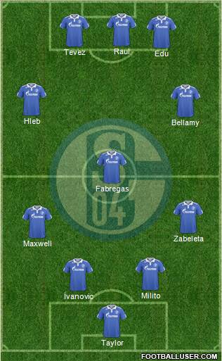 FC Schalke 04 Formation 2011