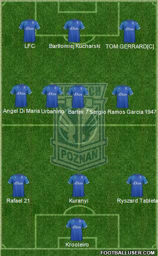 Lech Poznan Formation 2011