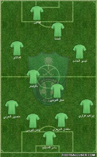 Al-Ahli (KSA) Formation 2011