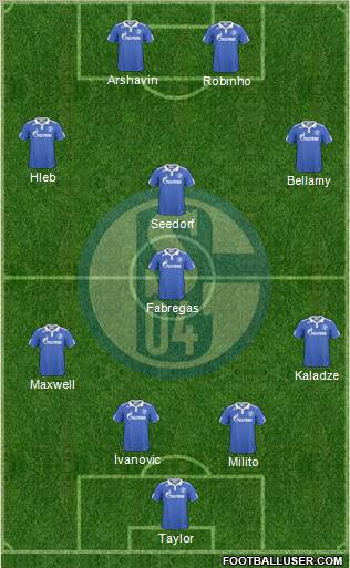 FC Schalke 04 Formation 2011