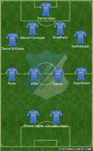 TSG 1899 Hoffenheim Formation 2011