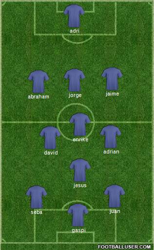 Pro Evolution Soccer Team Formation 2011