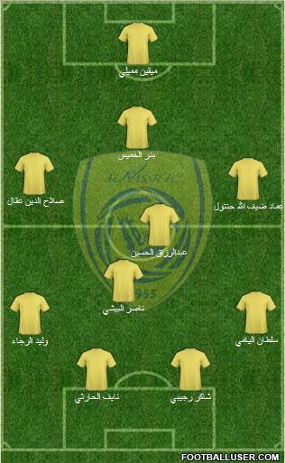 Al-Nassr (KSA) Formation 2011