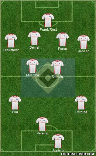 Hamburger SV Formation 2011