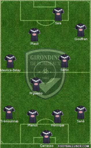 FC Girondins de Bordeaux Formation 2011