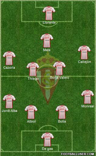 Real Sporting S.A.D. Formation 2011