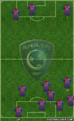 Al-Hilal (KSA) Formation 2011