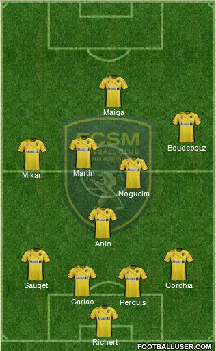 FC Sochaux-Montbéliard Formation 2011