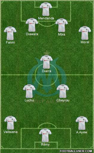 Olympique de Marseille Formation 2011