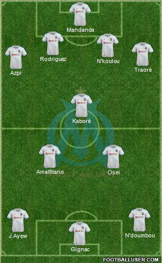 Olympique de Marseille Formation 2011