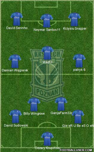 Lech Poznan Formation 2011